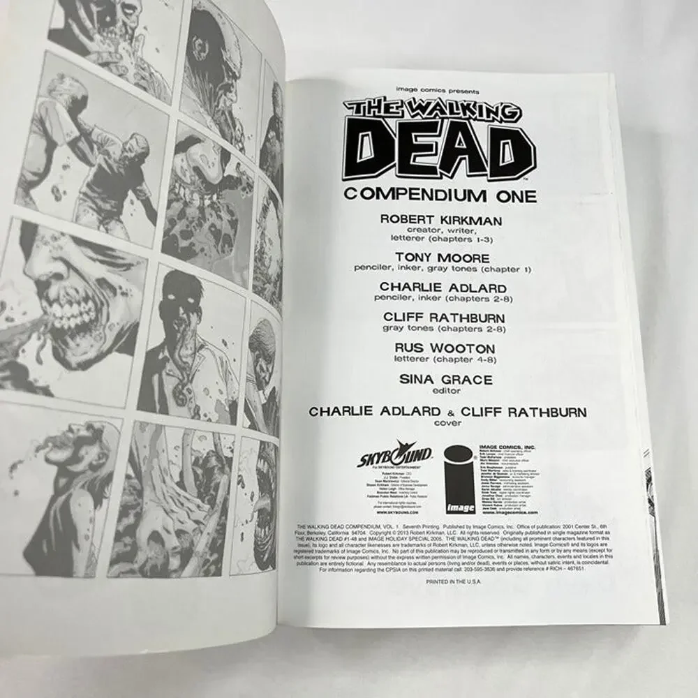 The Walking Dead Compendium One Comic